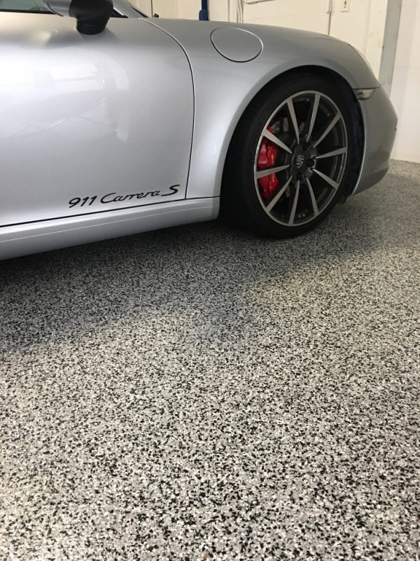 Flake System Floor Garage