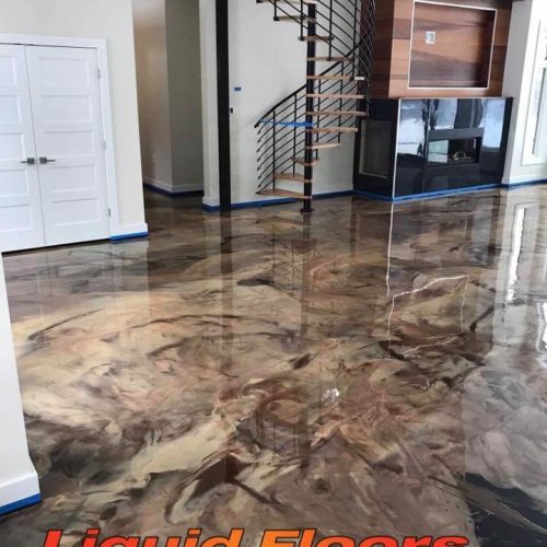 Liquid Floors USA Metallic Indoor Floor Coating
